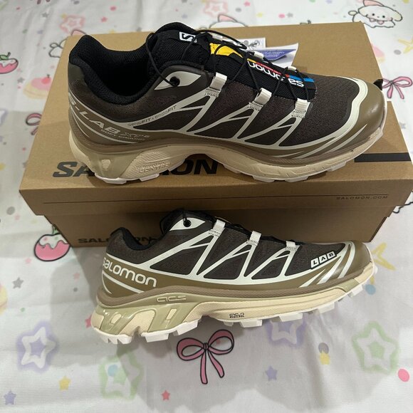Salomon Xt-6 Multicolor Low-Top Sneakers - Picture 1 of 6